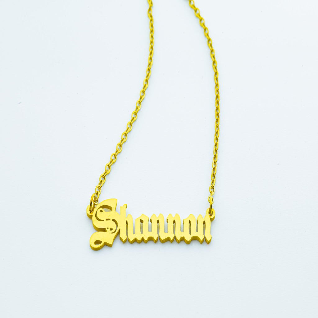 Custom Cutout Necklace
