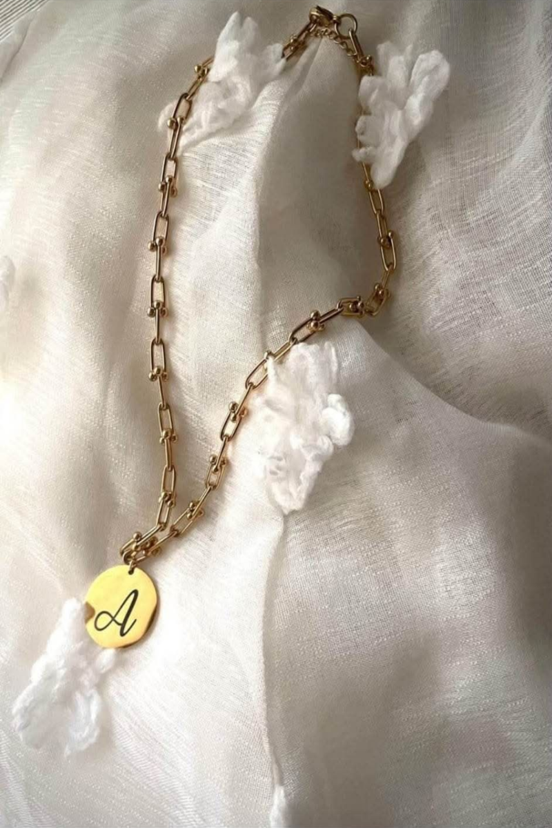 Custom Round Pendent With Chain