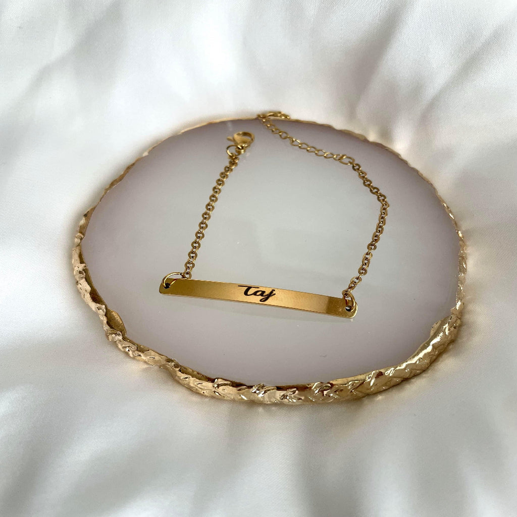 Custom Bar Bracelet