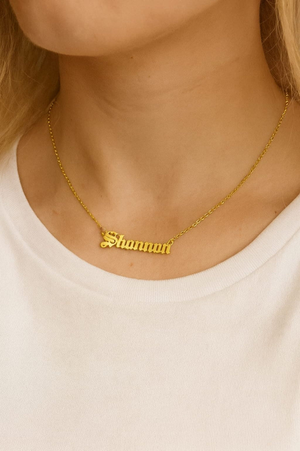 Custom Cutout Necklace