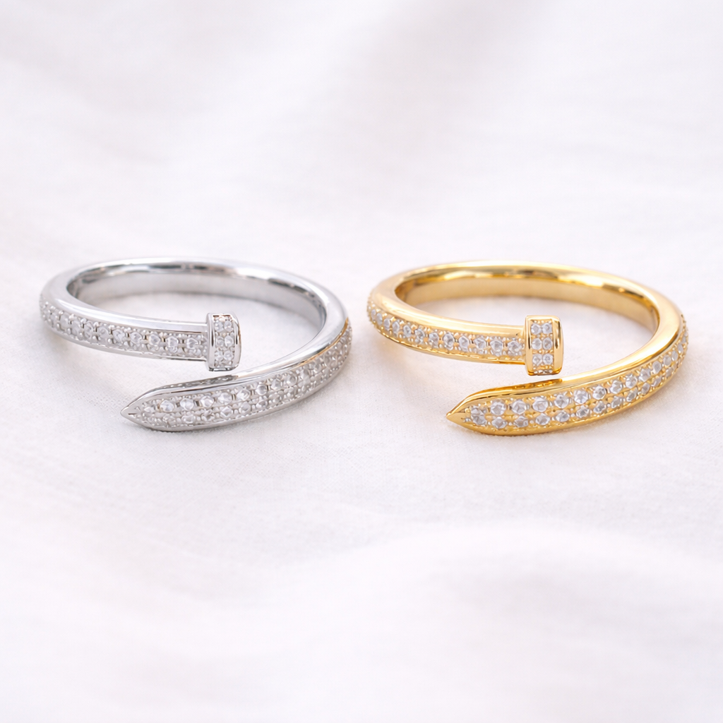 Nail Head Rings