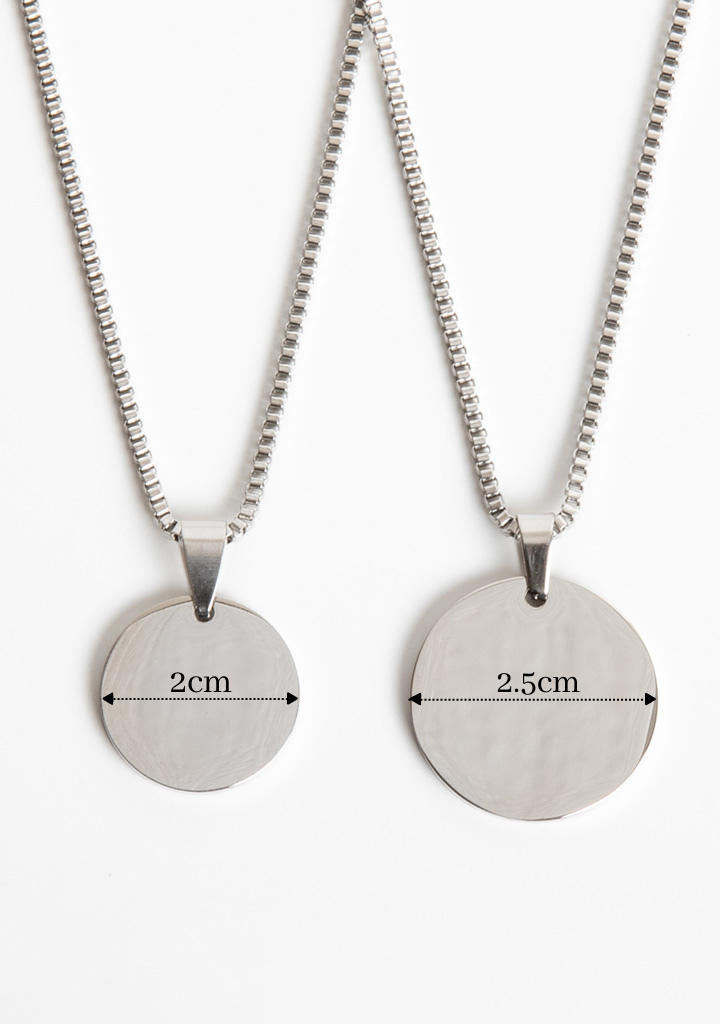 Coin Box Chain Necklace