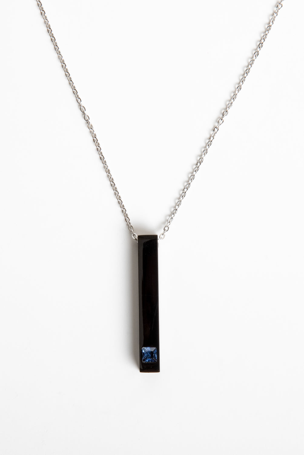 Black Obelisk Necklace