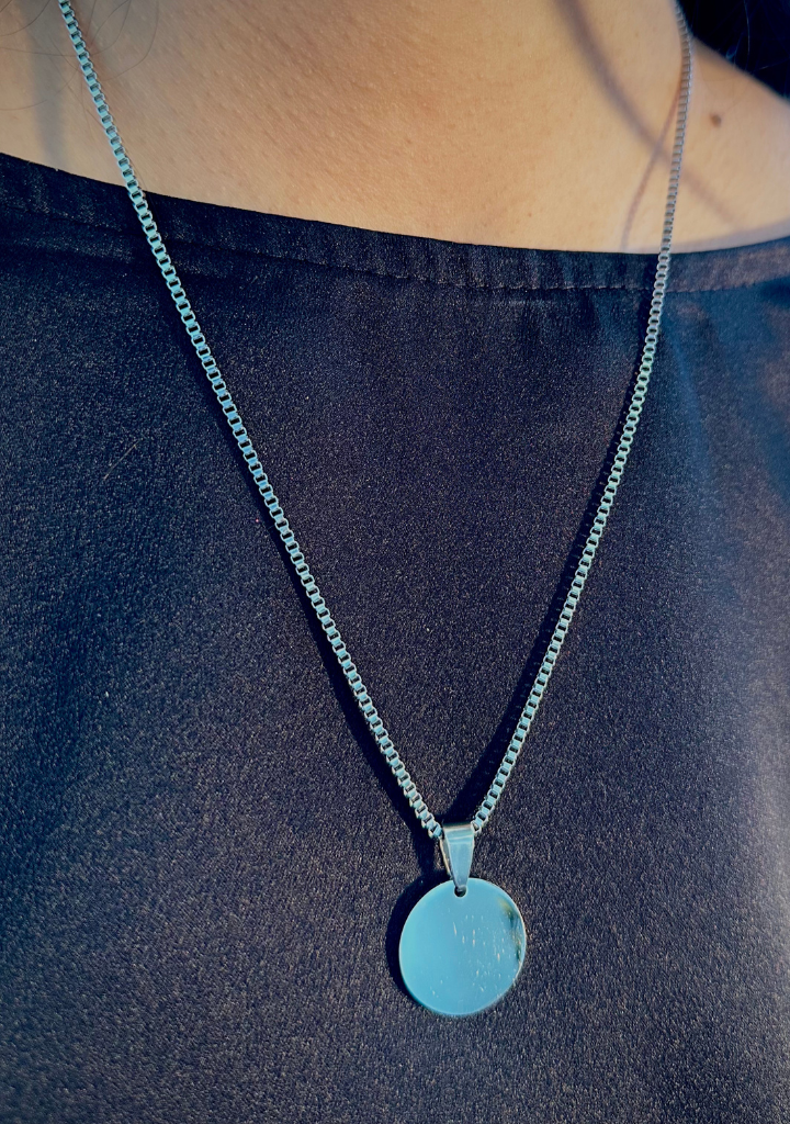 Coin Box Chain Necklace