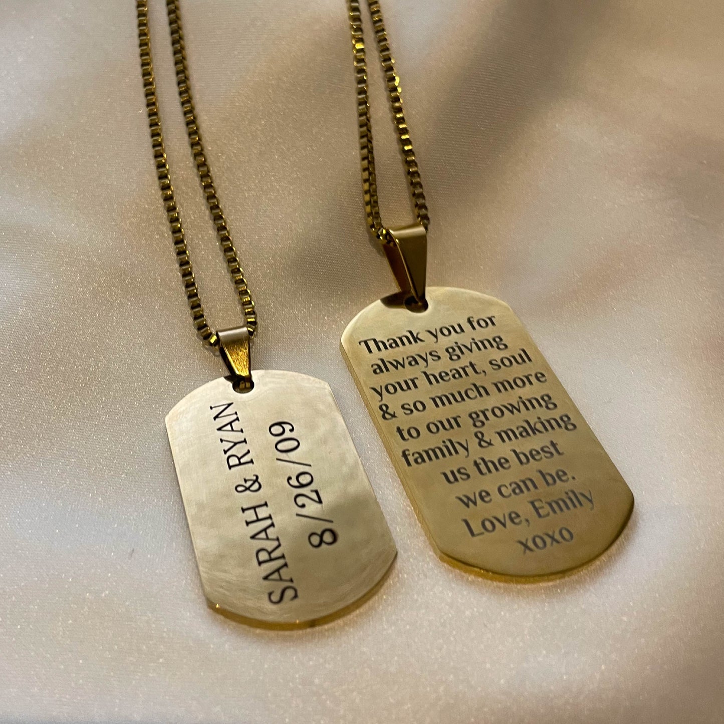 Military Tag Necklace