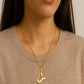 Arabic Letter Necklace