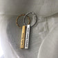 Engraved Bar Keychain