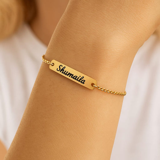 Custom Bar Bracelet