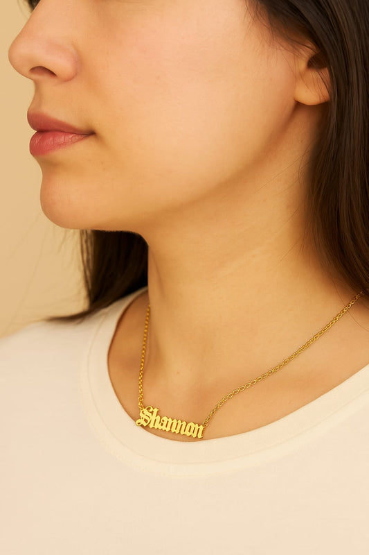 Custom Cutout Necklace