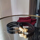 Double Cord Leather Bracelet