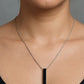 Black Obelisk Necklace