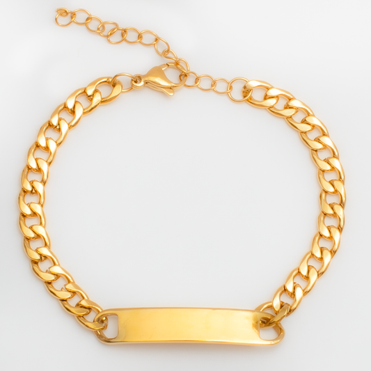 Curb Chain ID Bracelet - 8mm