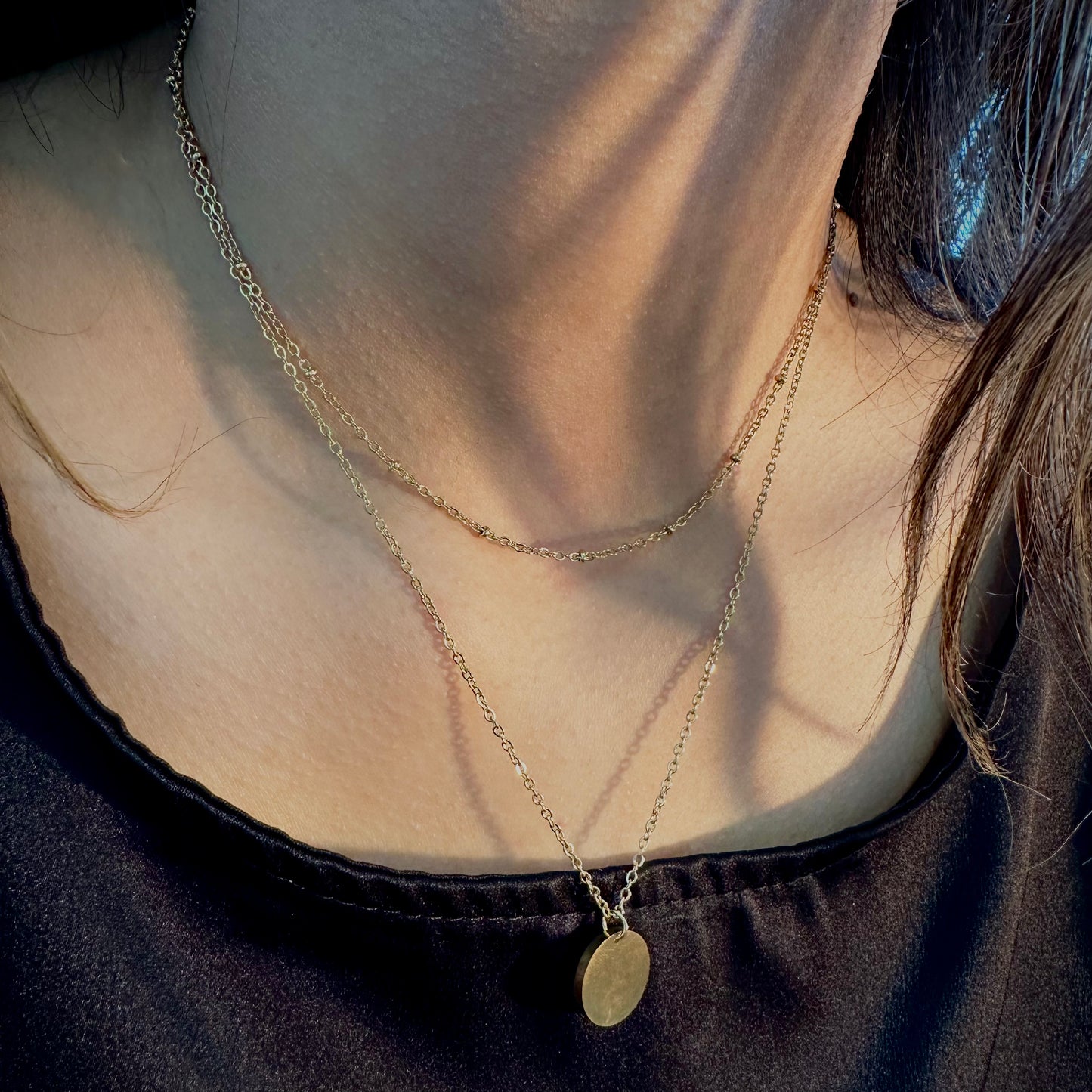 Layered Coin Necklace