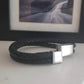 Double Cord Leather Bracelet